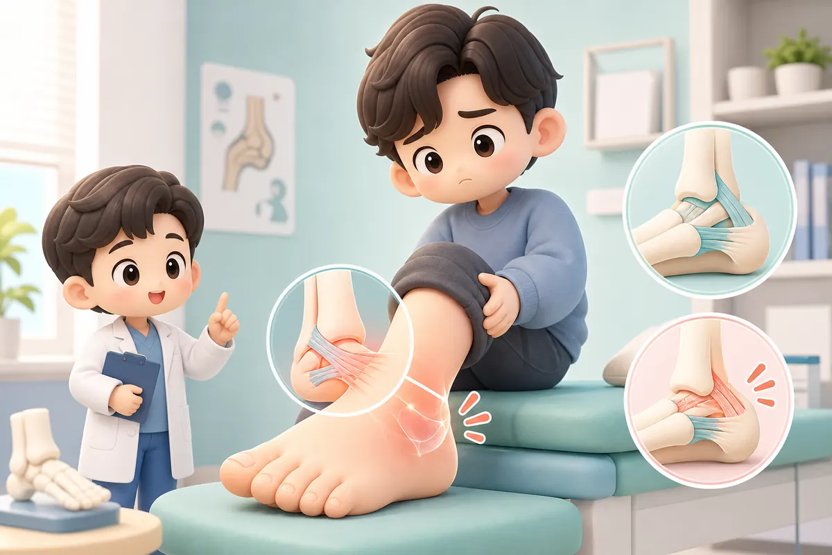 "발목 삐끗한 뒤로 계속 붓고 헛디뎌요" 인대가 늘어났다는 게 무슨 뜻일까요