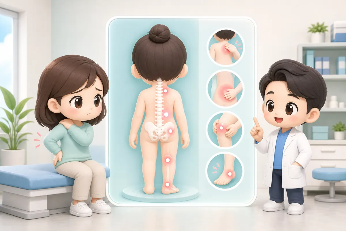 "여기저기 다 아픈데 병원을 몇 군데나 가야 하죠" 척추부터 발목까지, 비수술 통증 진료 한눈에