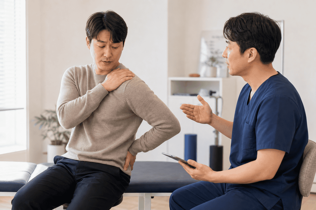 쉬면 괜찮다가 다시 아픈 통증, 강도보다 반복되는 순간부터 보세요