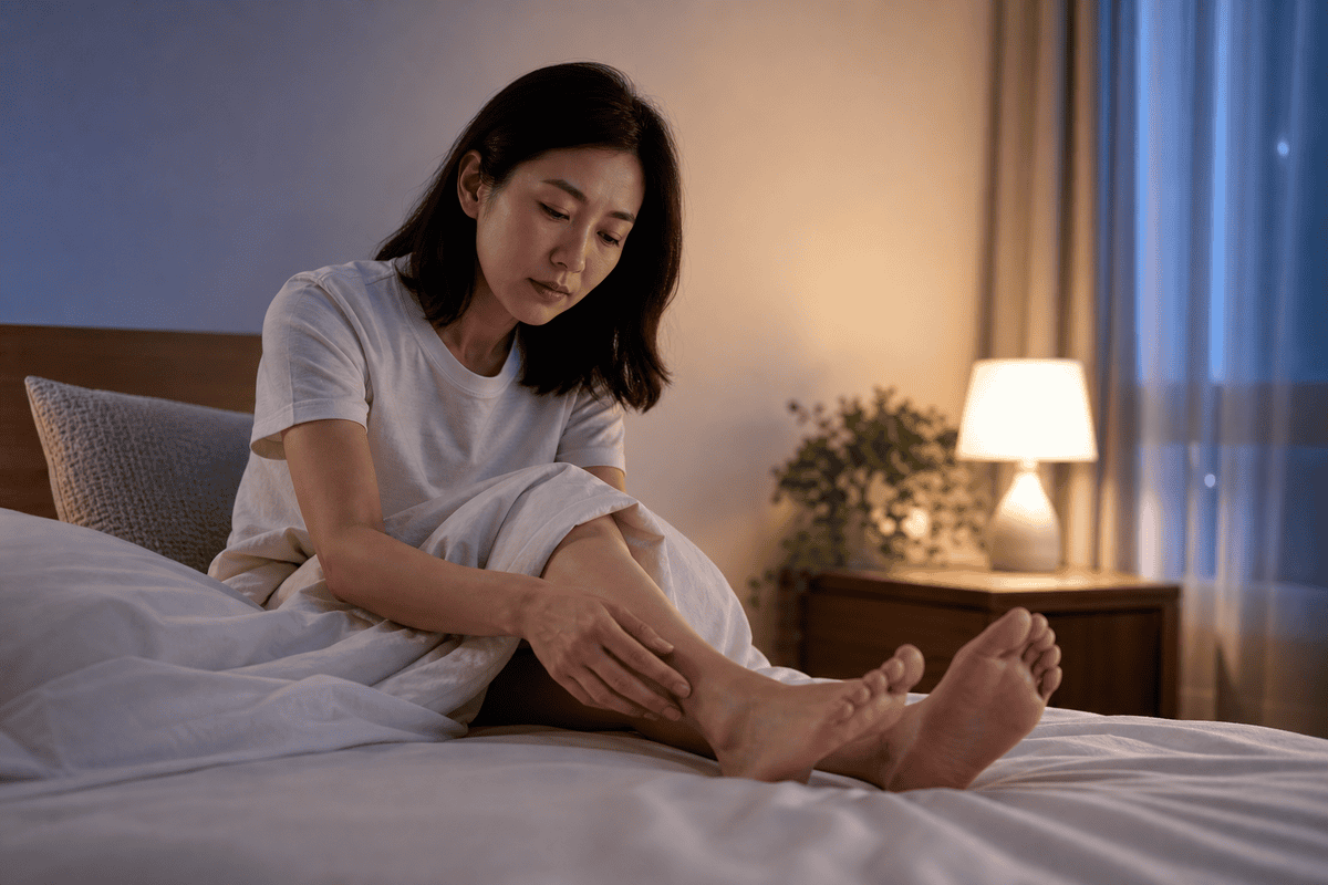 누우면 발끝이 찌릿하고 화끈거리는 밤, 피로로만 넘기기 어려운 감각